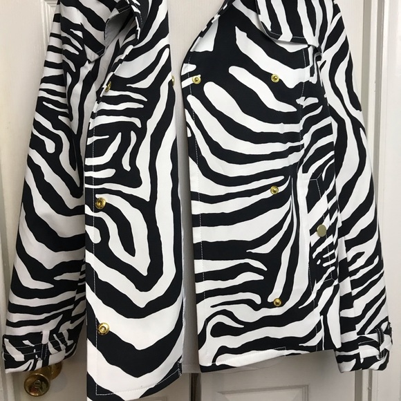 Liz Claiborne Career Black White  Jacket Sz M - Picture 4 of 8
